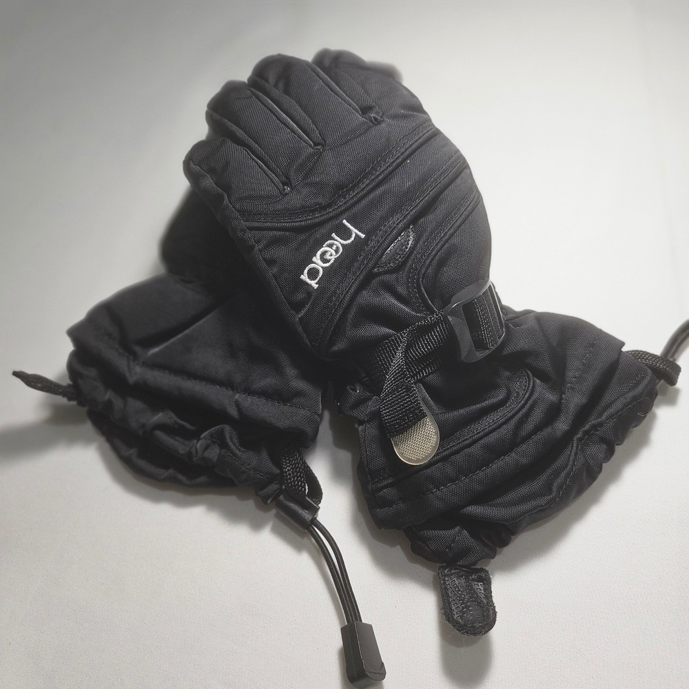 Head Outlast Youth Winter Gloves Black Insulated Ski Snow Size Medium M RN 67312